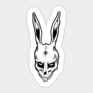 Rabbit skull Sticker